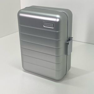 NEW: Away Mini Suitcase • Silver Aluminum Finish